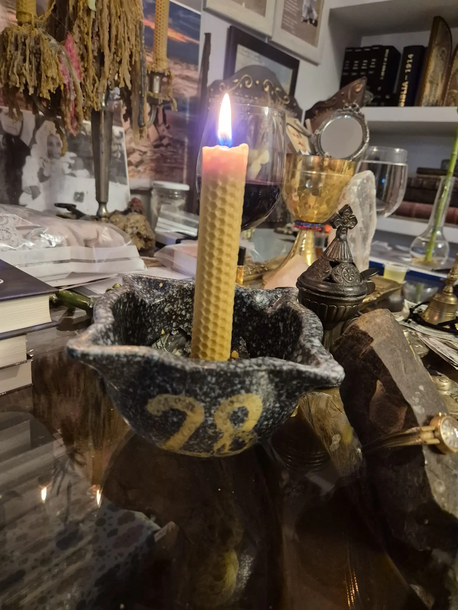 Velas ritualizadas
